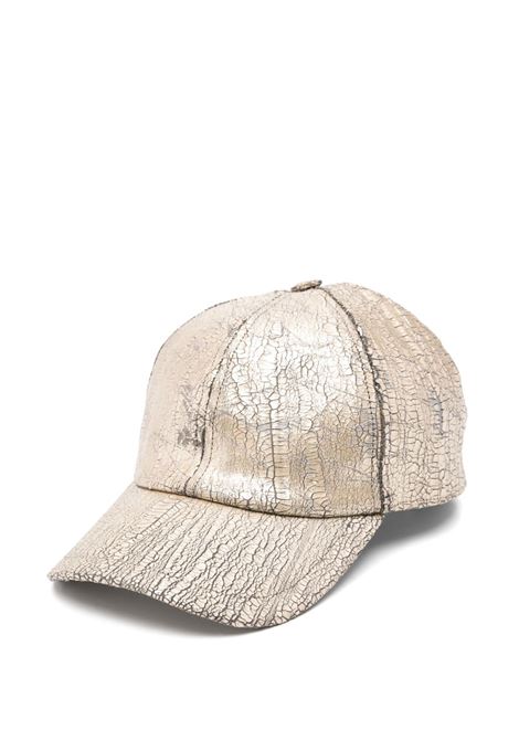 Gold baseball cap Rick owens drkshdw - unisex